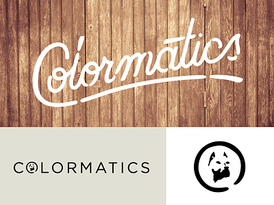 Colormatics Branding branding colormatics handlettering reject