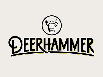 Deerhammer Distillery colorado deerhammer distillery handlettering type whiskey