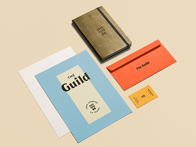 The Guild Hotels - Part 1 branding business cards design envelopes hotel identity travel ui ux web design