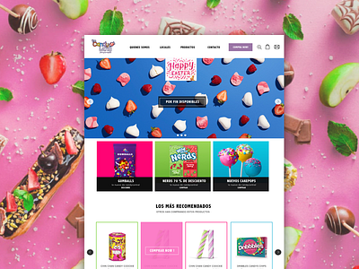 home new candyland behance candy designer dribbble fashion moda model sugar top web