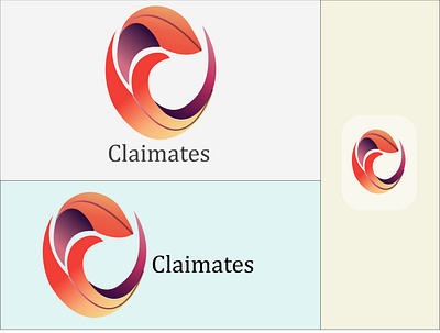 C abstract letter logo app branding design golden golden ratio graphic design icon illustration logo ui