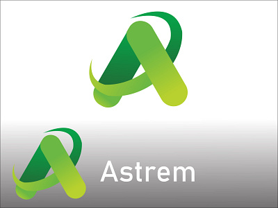 A Abstract letter logo abstract letter logo branding design golden golden ratio graphic design icon illustration logo ui vector