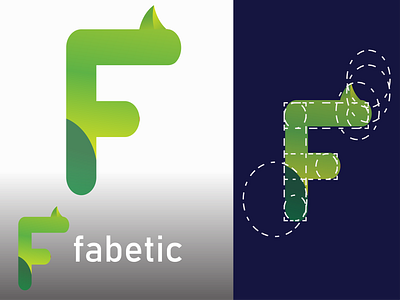 F Golden Ratio logo design branding design golden golden ratio graphic design icon illustration logo ui vector