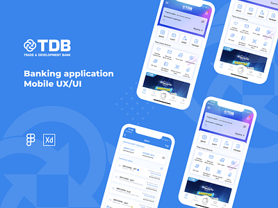 Banking application's UX/UI app banking ui ux