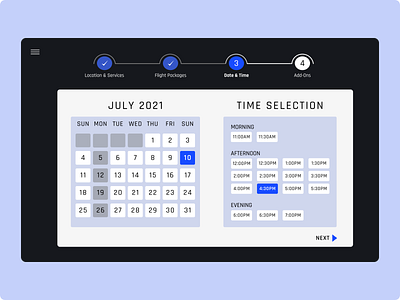Date and Time Selection date design figma select time time and date selection ui ui design