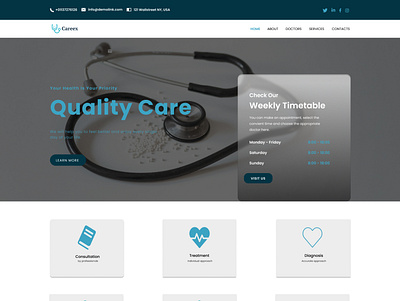 Health Care branding graphic design ui web