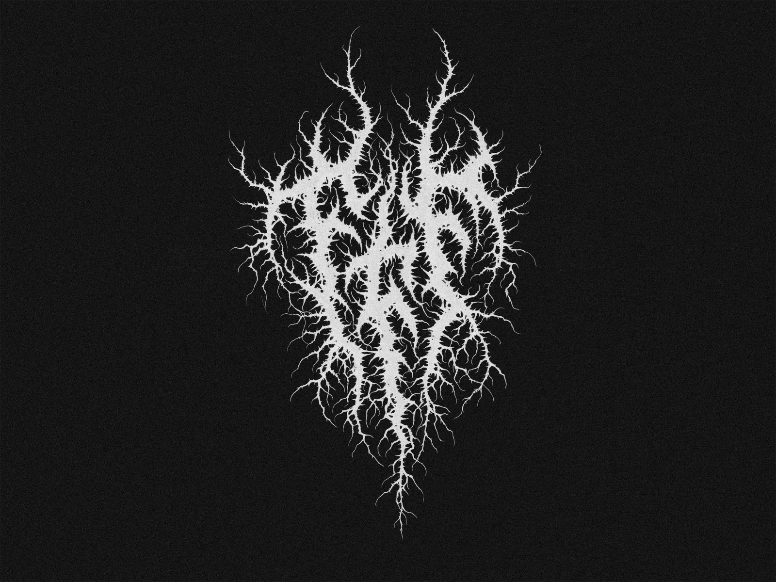 FFF black metal logo by Thomas Bokler (GNOIZM) on Dribbble