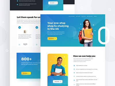 Landing Page: Educational