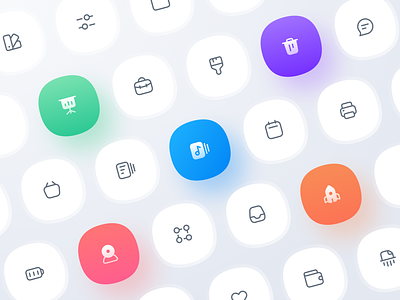 Anron Icons: 1150+ Editable Icons for Figma & IconJar app design figma filled icon pack icon set iconjar iconography iconpack icons iconset library line linear mobile system ui ux web
