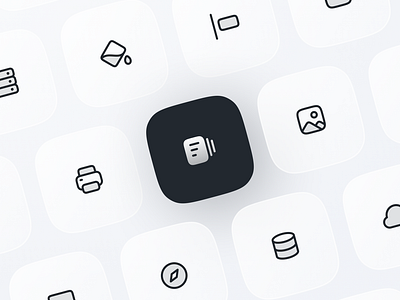 Anron Icons: Dutotone Style app design duotone figma filled icon icondesign iconography iconpack icons iconset library linear pack set ui