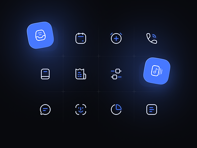 Flexible Figma Icons figma free icon icons library line mobile monochrome pack premium two colors two tones ui variants web