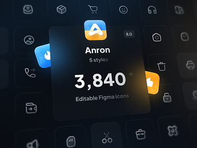 Anron Icons #StandWithUkraine broken duocolor duotone figma filled flexible icon icons iconset icopack line linear outlined pack set