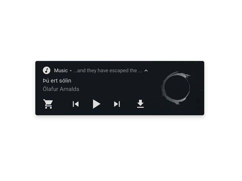 android media player controller