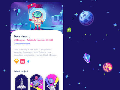 Freelancer Profile by Milena Lolli on Dribbble