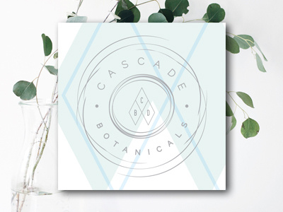 Cascade Botanicals brand identity logo