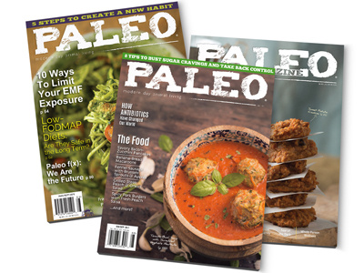 Paleo Magazine design magazine
