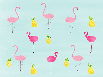 Flamingo Pattern