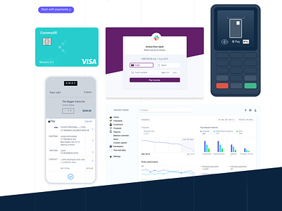 Stripe website re-design