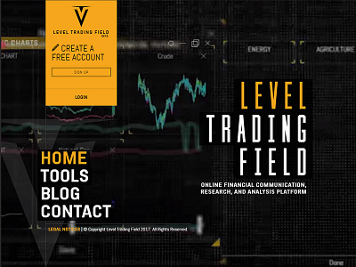 Level Trading Field Home design desktop product web