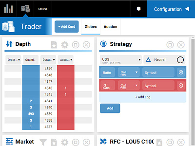 Online Trading Software design product trading web