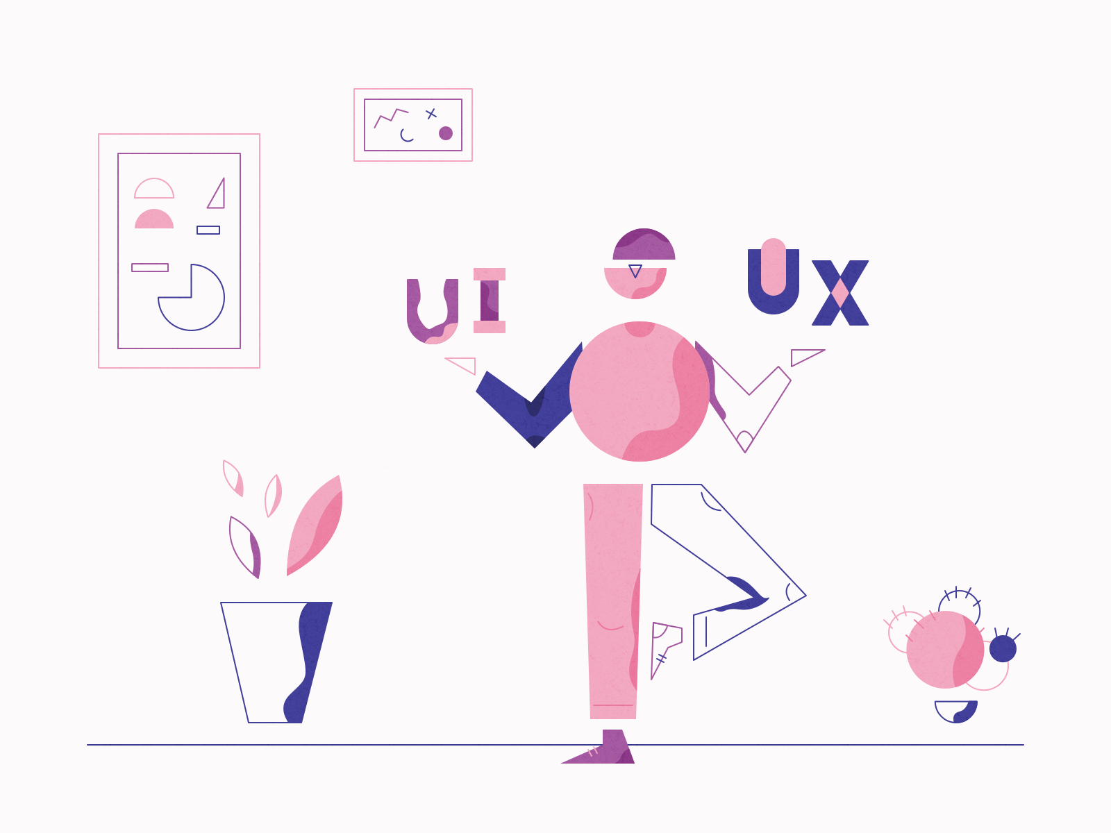 UI UX Designer Illustration by Erdem on Dribbble