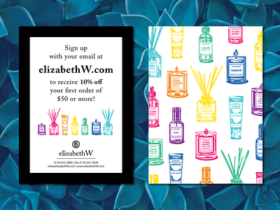 elizabethW in store post card