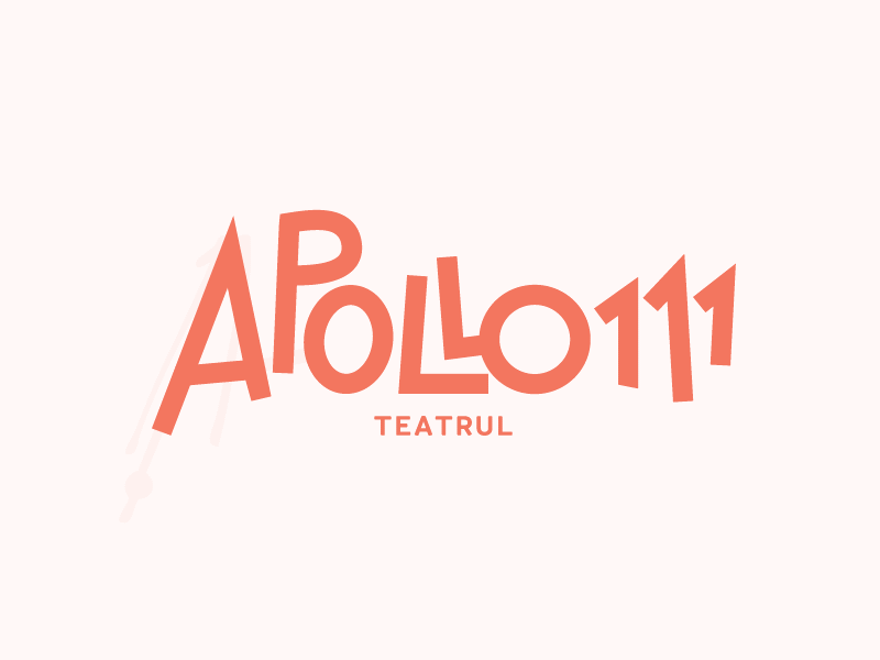 Apollo 111 Logo Formation a apollo branding identity letters logo overlap signature theatre