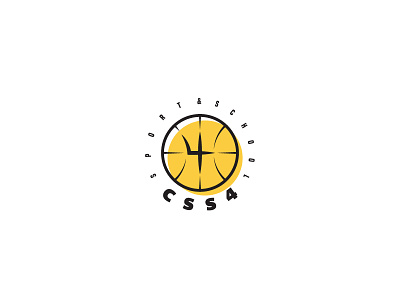Css4 Logo 4 ball basketball club kids logo proposal school sport