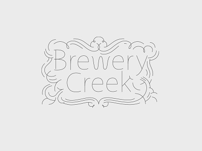 Brewery Creek Logo community creek crest logo neighbourhood tobias