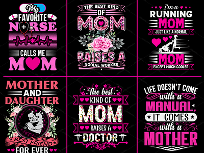 Mothers Day T-shirt Design