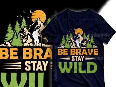 Best selling Hiking T-shirt Design