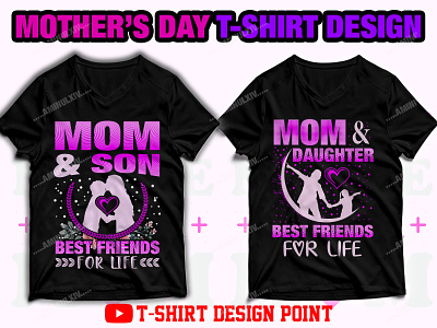 Mother's day T-shirt Design Bundle