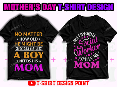 Mother's day T-shirt Design