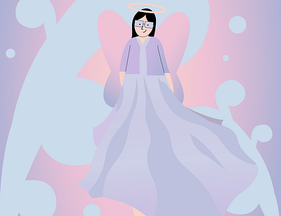 Fairytale design flat character graphic design illustration