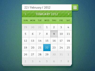 trip2gether - calendar button calendar design font icon interface pattern ui ux web webdesign