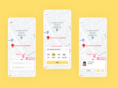 Delivery App Concept