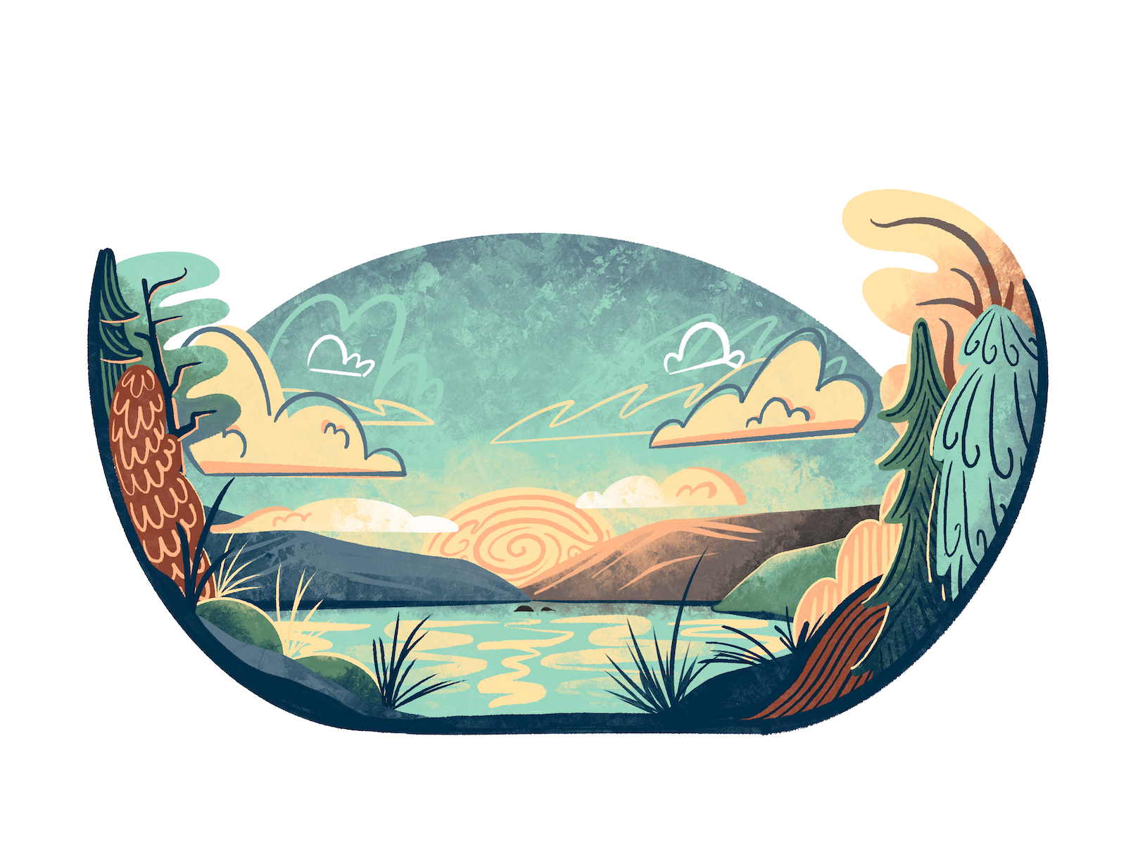 The Cool Down by Tatiana O'Toole (Bischak) on Dribbble