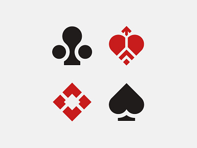Card Suits (36/365) card card game cards clubs daily design design series diamonds hearts spades suit suits symbols