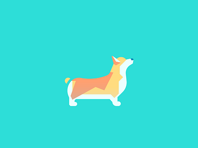 Corgi (91/365) corgi cute daily design design series dog doggo illustration pet pupper puppy