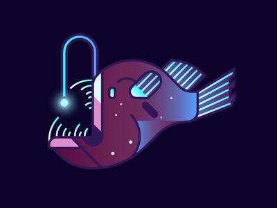 deep io angler fish