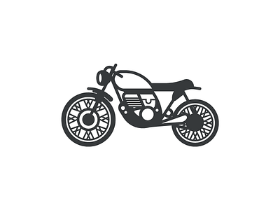 Yahmaha SR 250 (165/365) automotive bike design series illustration motorbike motorcycle roa road bike sr250 vehicle vroom yamaha