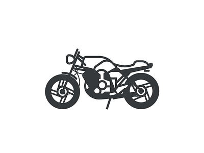 Yamaha XS400 (167/365) automotive bike daily design illustration motorbike motorcycle roa road bike vehicle vroom xs400 yamaha