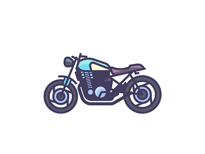 Kawasaki Zephyr 1100 with color by on Dribbble