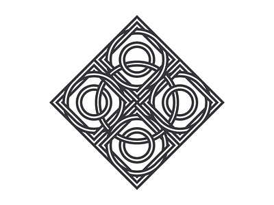 Another Knot (174/365) celtic knot circle daily design geometric illustration knot line art pain square symmetry
