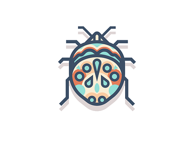 Picasso Bug (190/365) beetle bug design series illustration insect picasso spots true beetle zulu hud