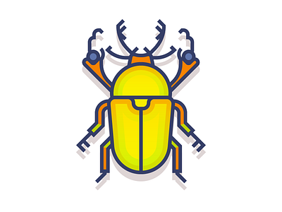 Golden Stag Beetle (193/365)
