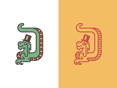The Dapper Dragon Logo Design adobe capture d dapper dragon logo logos medieval monocle proper scales tavern top hat