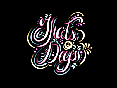 That's Deep calligraphy lettering procreate type