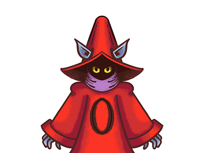 He-Man Project: Orko collaboration he man illustration orko procreate