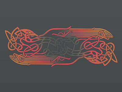 Ash (Inktober Day 13) celtic knot illustration inktober inktober2019 pheonix procreate